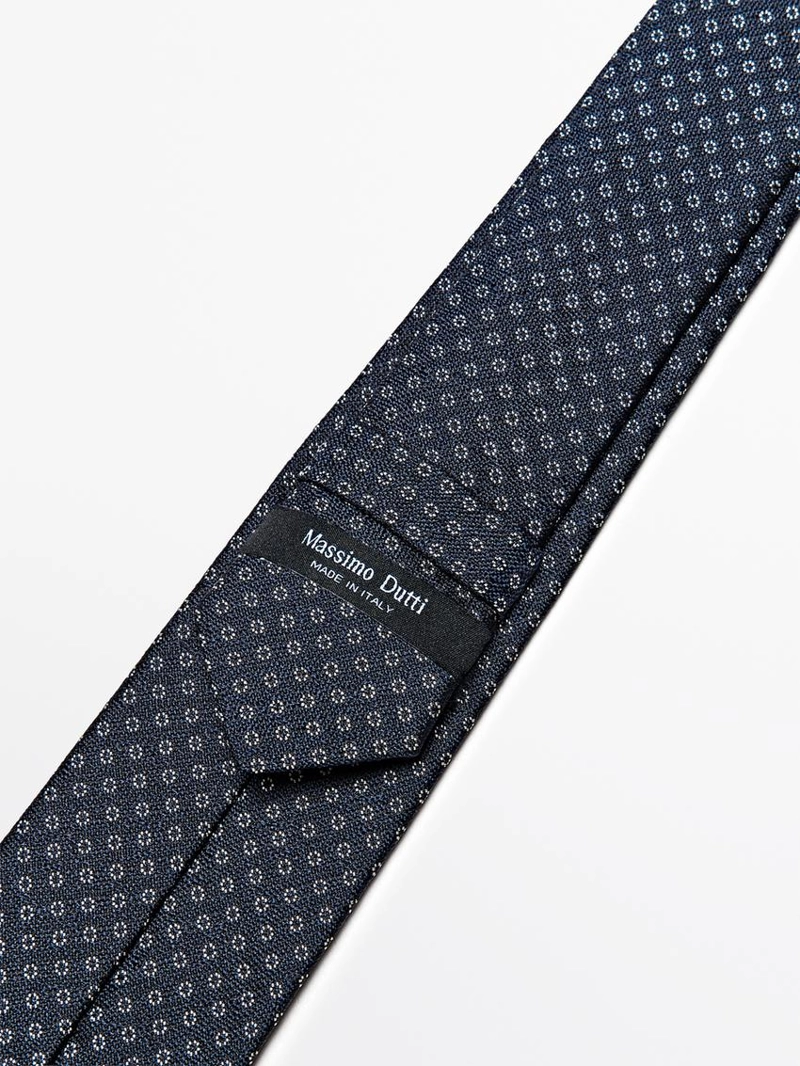 Галстук из 100% шелка мульберри