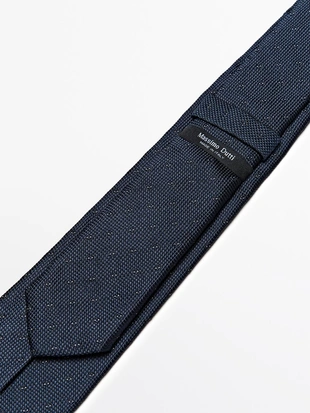 Галстук из 100% шелка с текстурой- Заказать в России