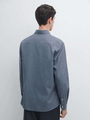 Рубашка MELANGE OXFORD- Заказать в России