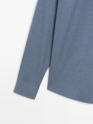 Рубашка MELANGE OXFORD- Заказать в России