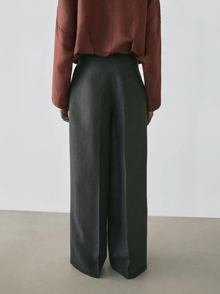 Брюки для костюма из льна- Заказать в России