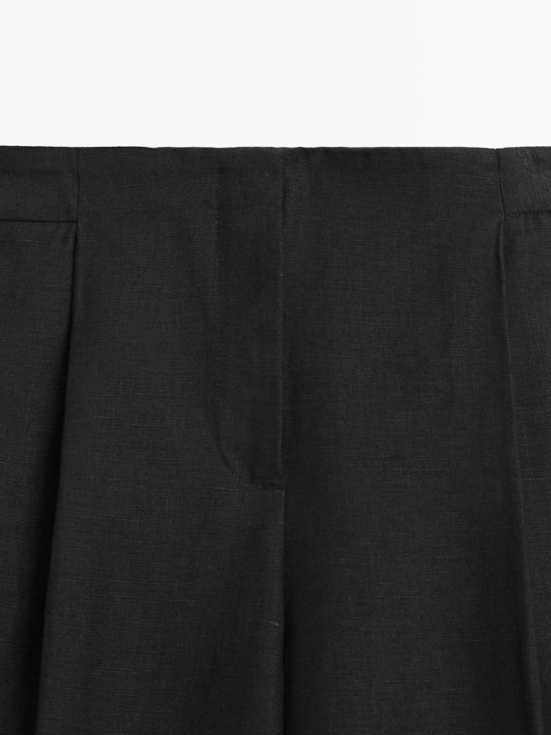 Брюки для костюма из льна