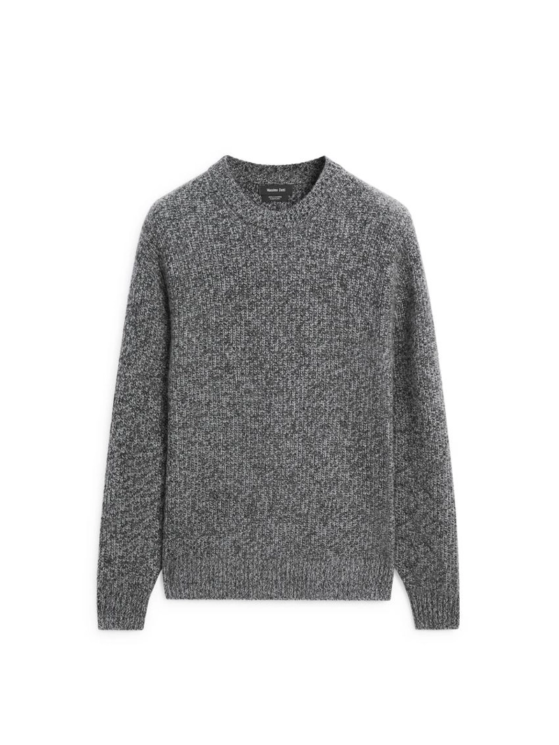 Свитер из вязанного 100% кашемира со вставками