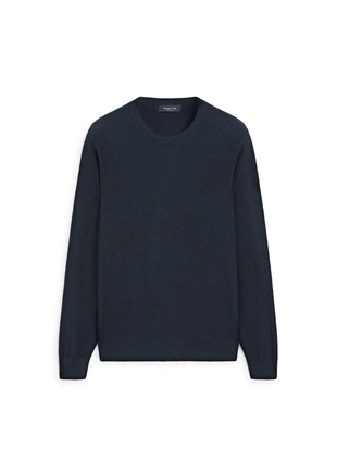 Текстурный свитер из хлопково-вискозной смеси- Заказать в России