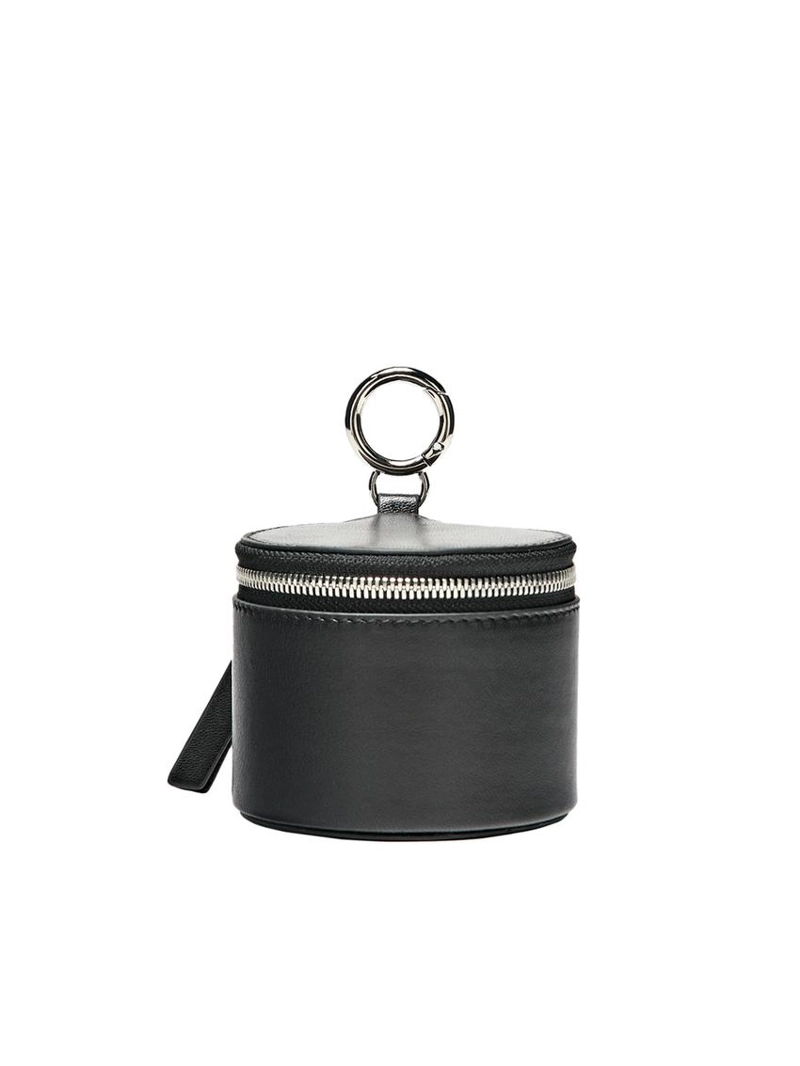 Сумка из овечьей кожи с отделкой нубук