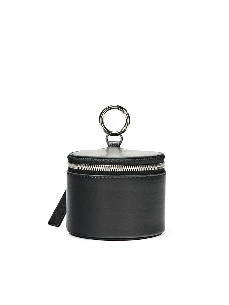 Сумка из овечьей кожи с отделкой нубук