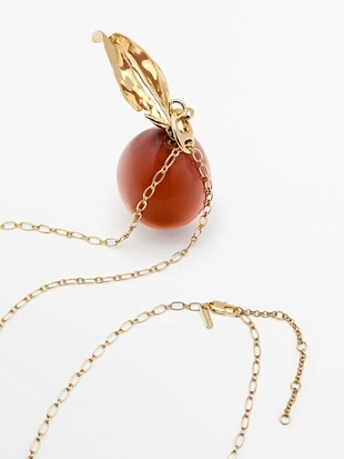 GOLDEN | 4602/719/303 - Massimo Dutti Цепочка с подвеской из стекла