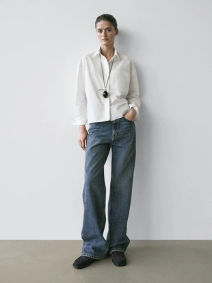 Рубашка из 100% хлопка- Заказать в России