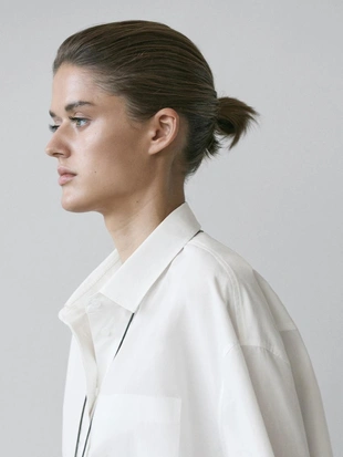 Рубашка из 100% хлопка- Заказать в России