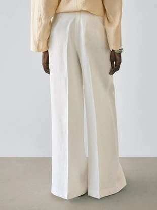 Брюки из льна для костюма- Заказать в России