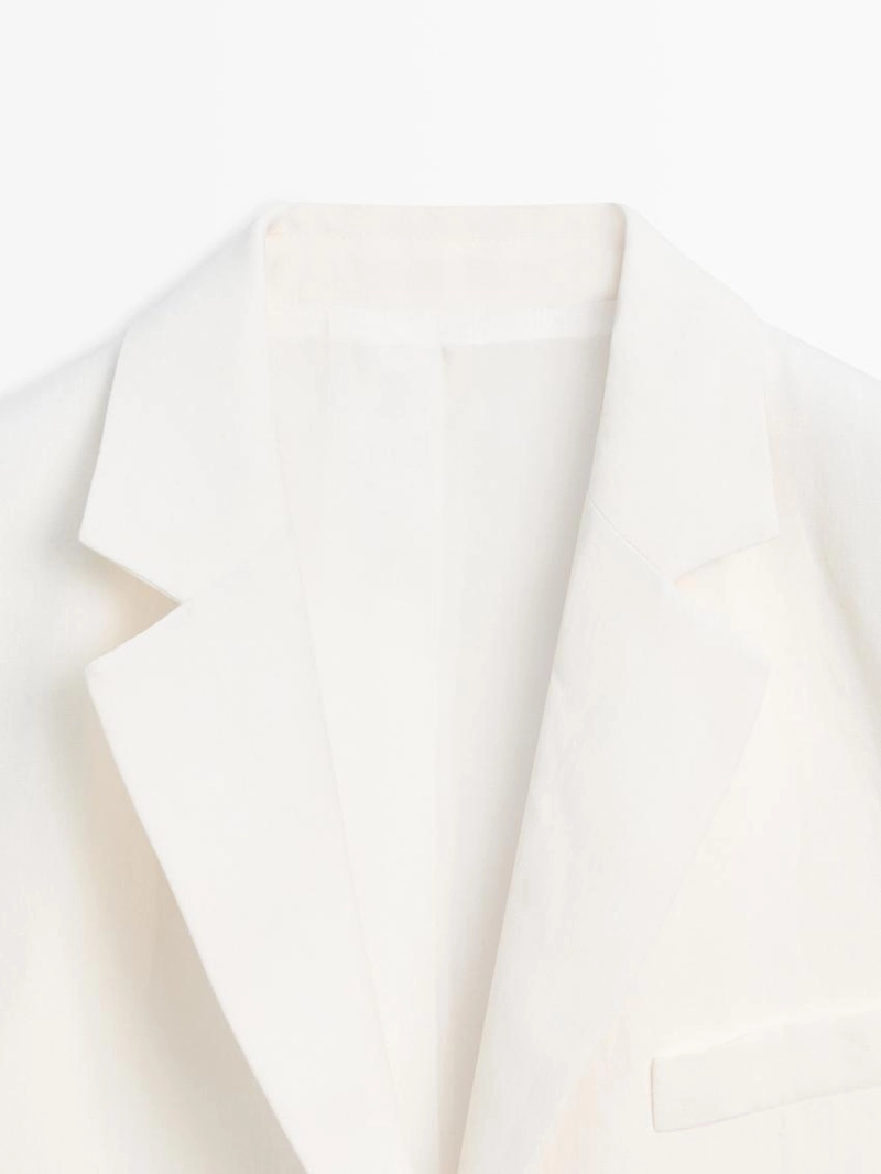 Пиджак из льна