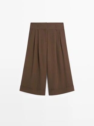 Длинные бермуды с подвернутыми краями- Заказать в России