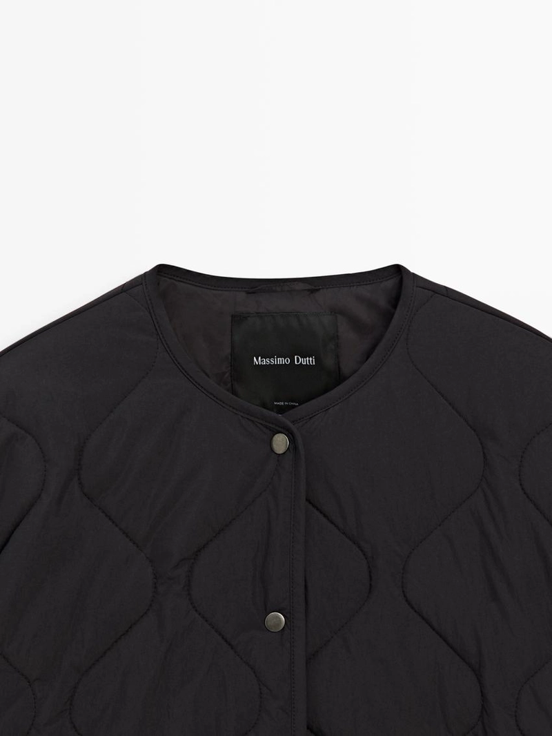 Куртка-пончо с орнаментом стежки