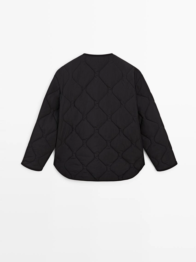 Куртка-пончо с орнаментом стежки