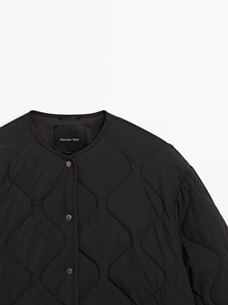 Куртка-пончо с орнаментом стежки