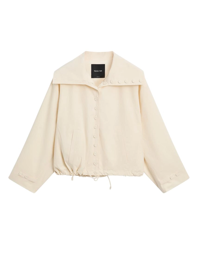 Куртка из 100% хлопка с пуговицами