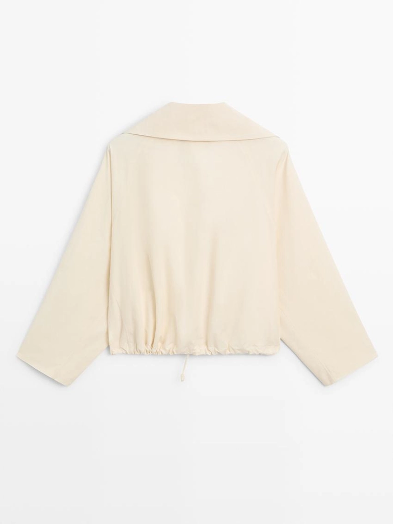 Куртка из 100% хлопка с пуговицами