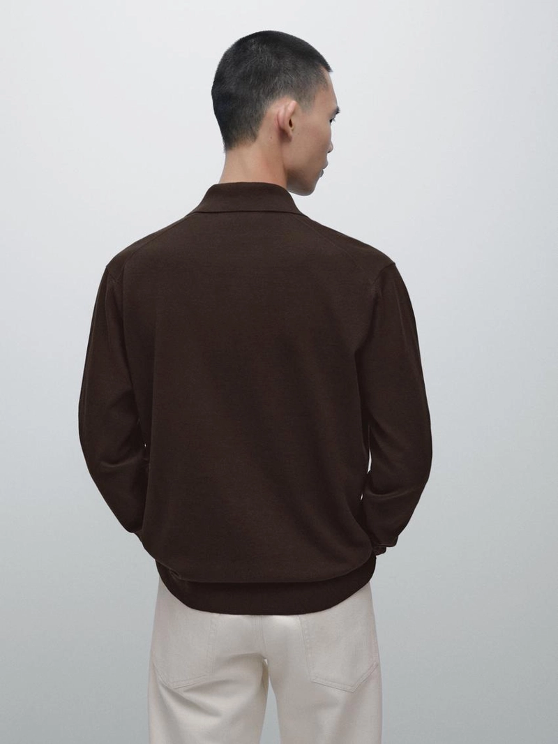 Водолазка из хлопкового трикотажа