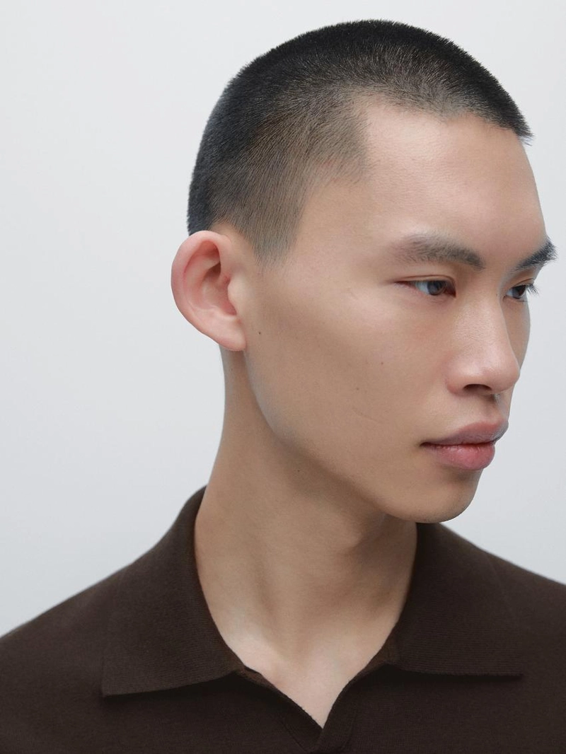 Водолазка из хлопкового трикотажа