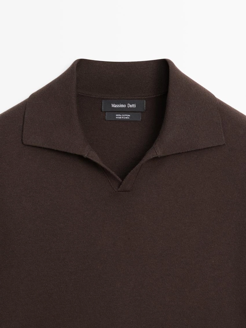 Водолазка из хлопкового трикотажа