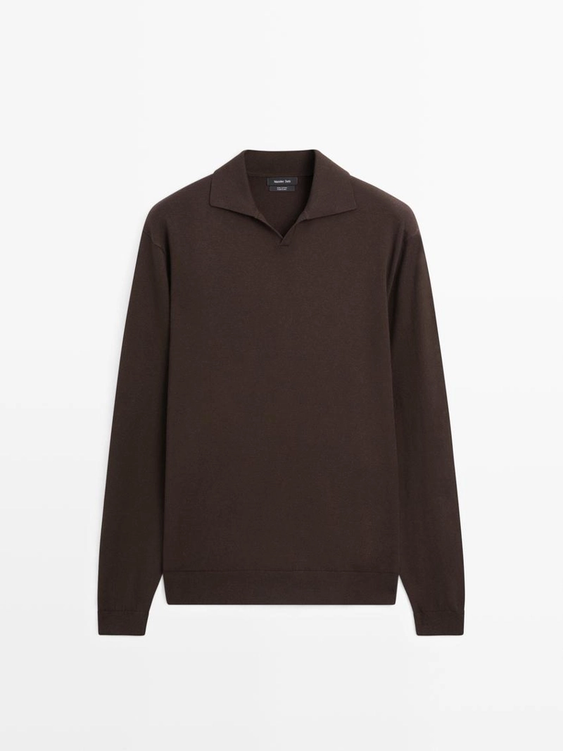 Водолазка из хлопкового трикотажа