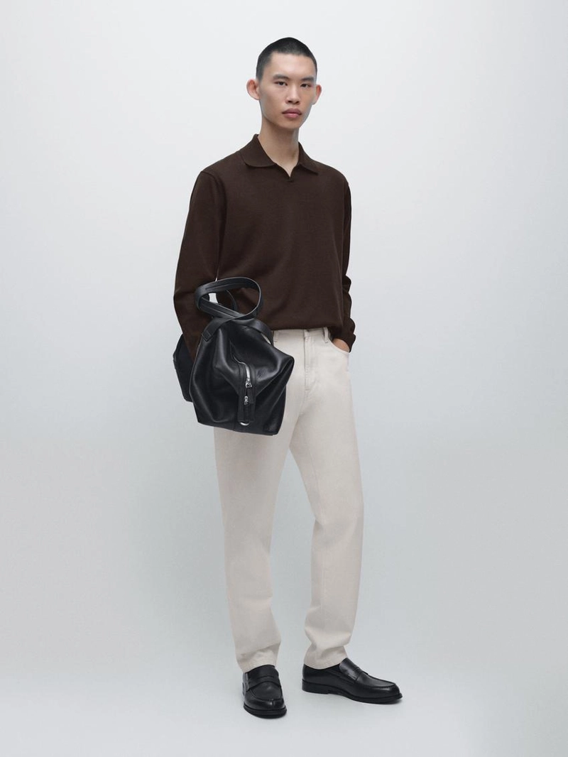 Водолазка из хлопкового трикотажа