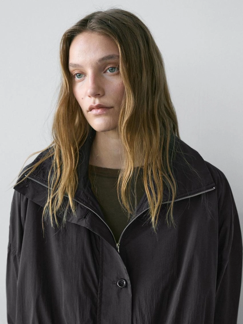 Парка из технической ткани