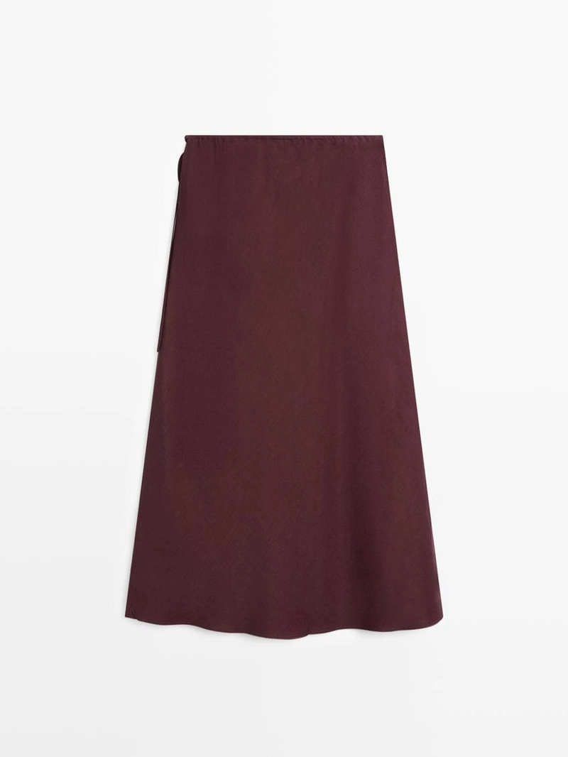 Юбка-парео до середины икры