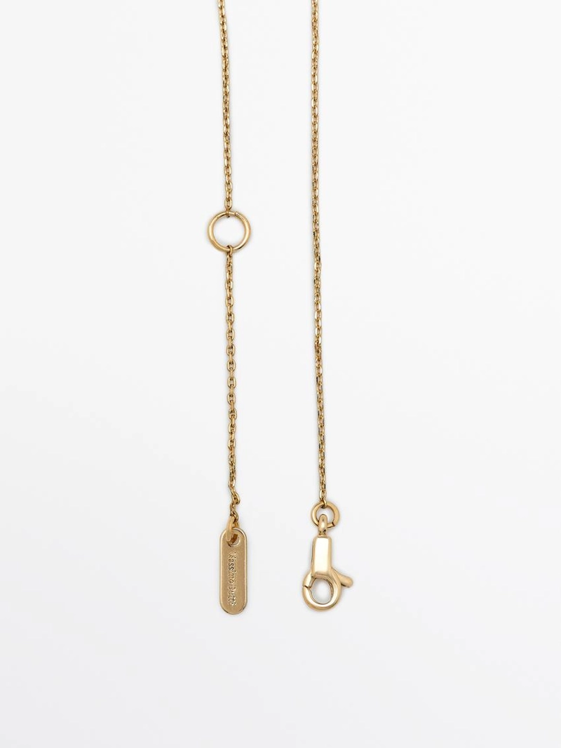 Ожерелье с мини-абстрактным подвеской