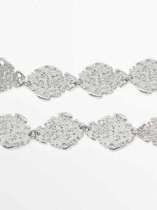 Серьги-кольца с текстурой металла- Заказать в России