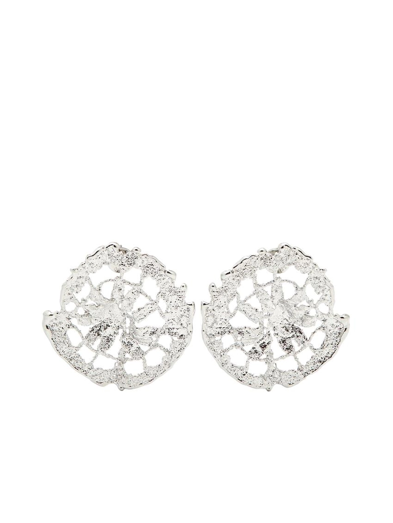 Текстурированные серьги