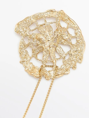 Ожерелье с абстрактным подвеской- Заказать в России