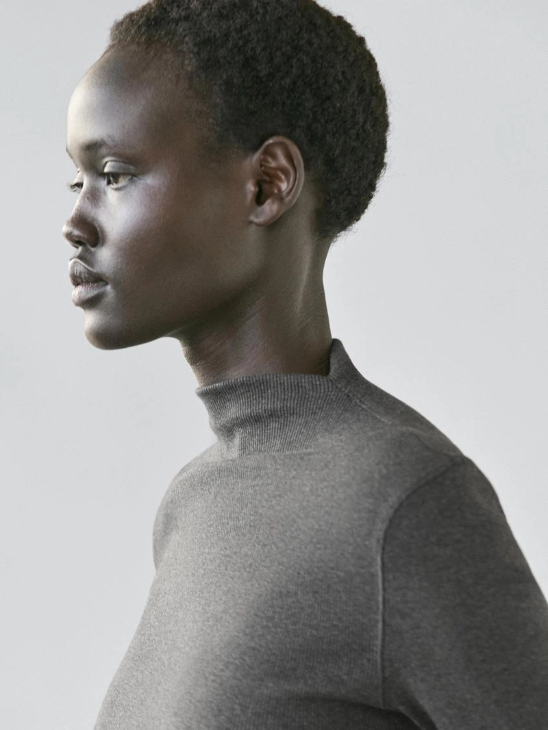 Футболка из хлопкового микса с короткими рукавами