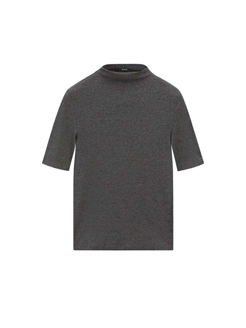 Футболка из хлопкового микса с короткими рукавами