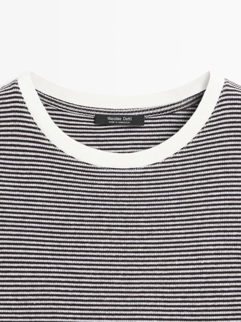 Футболка с коротким рукавом с контрастными деталями