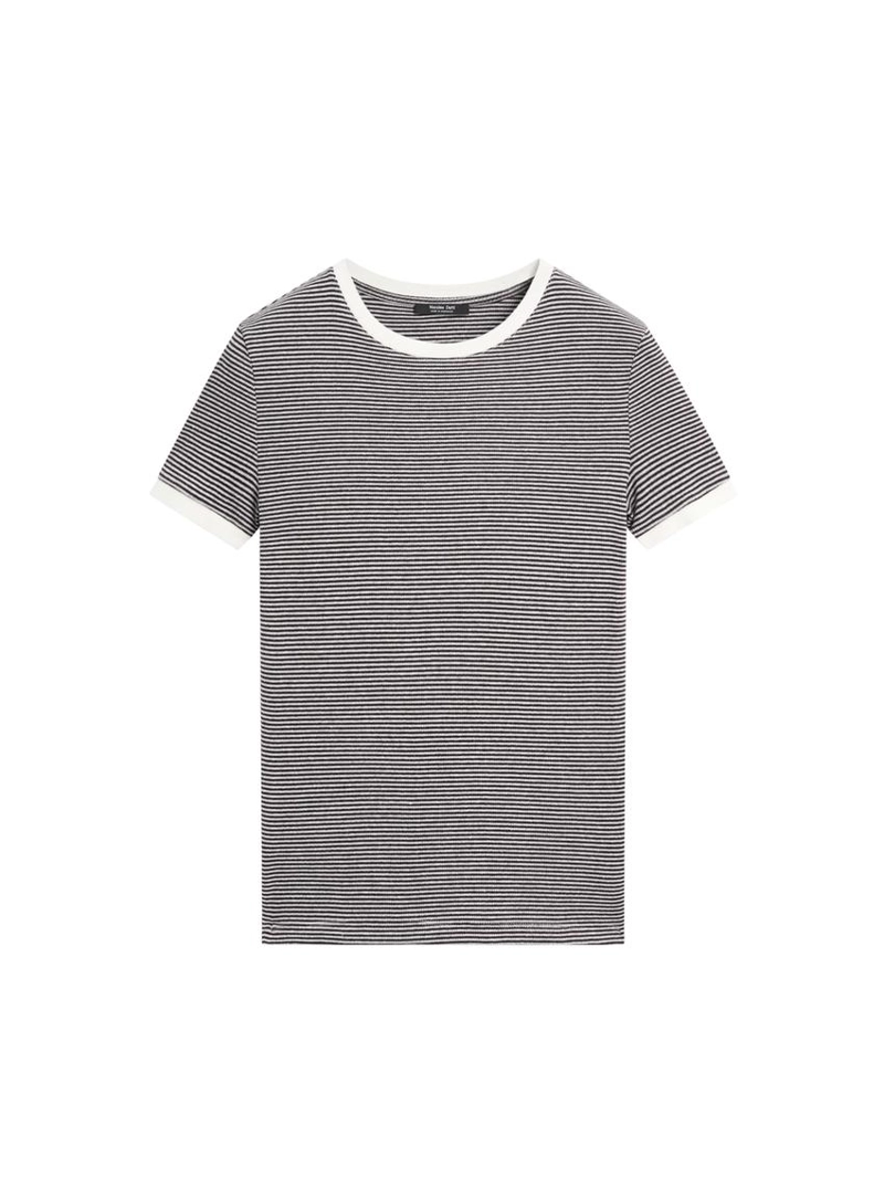 Футболка с коротким рукавом с контрастными деталями