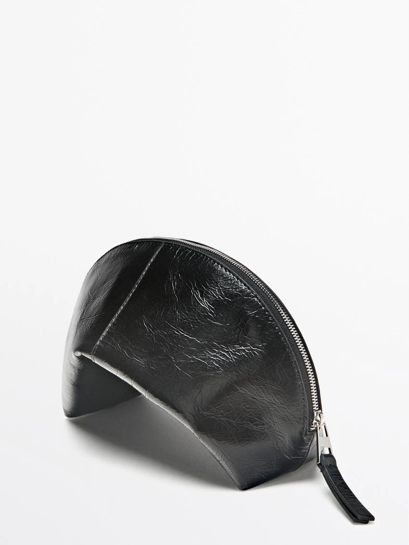 Косметичка из натуральной кожи