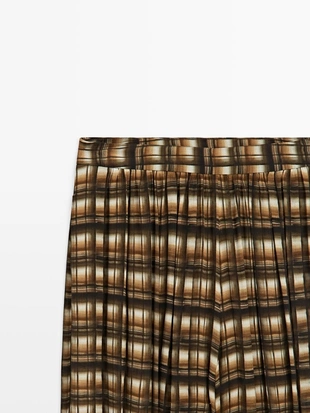 Брюки-сароуэл с широкими штанинами- Заказать в России