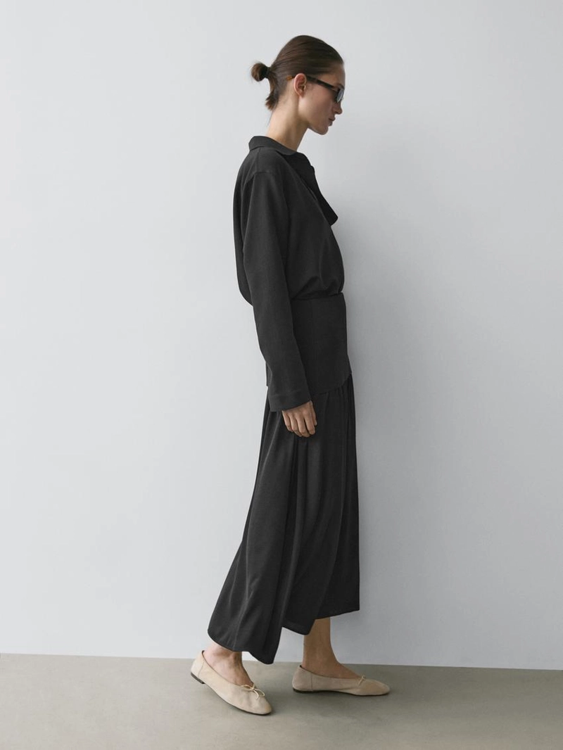 Рубашка с кружевной хлопковой блузкой v-образного выреза