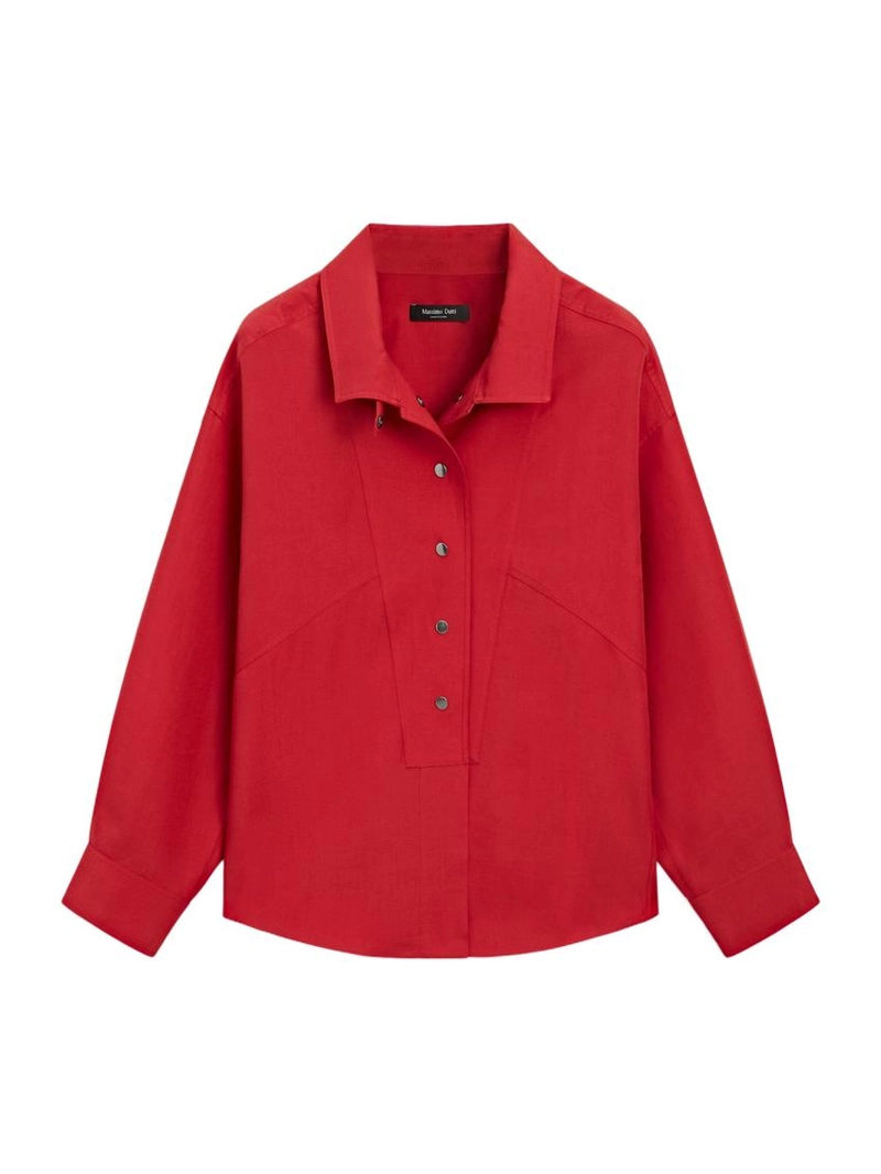 Рубашка с пуговицами на кнопках