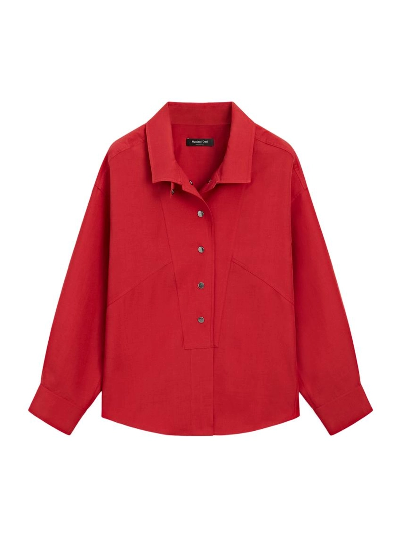 Рубашка с пуговицами на кнопках