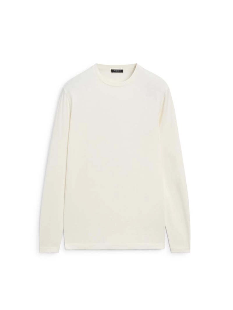 Футболка из хлопкового микса с длинным рукавом