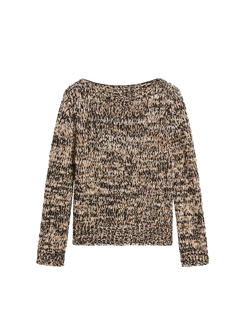 Свитер из смесового хлопка с мулене