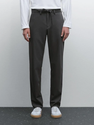 Брюки технические с регулярной посадкой- Заказать в России