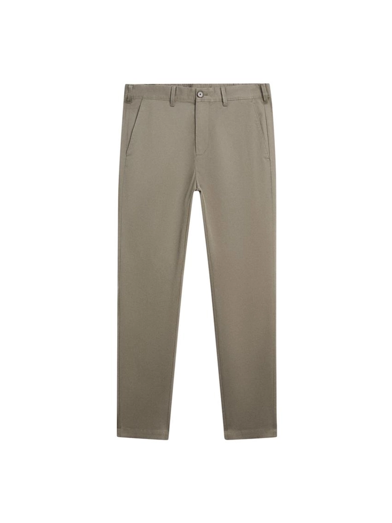 Брюки из хлопково-вискозной смеси в зауженном крое