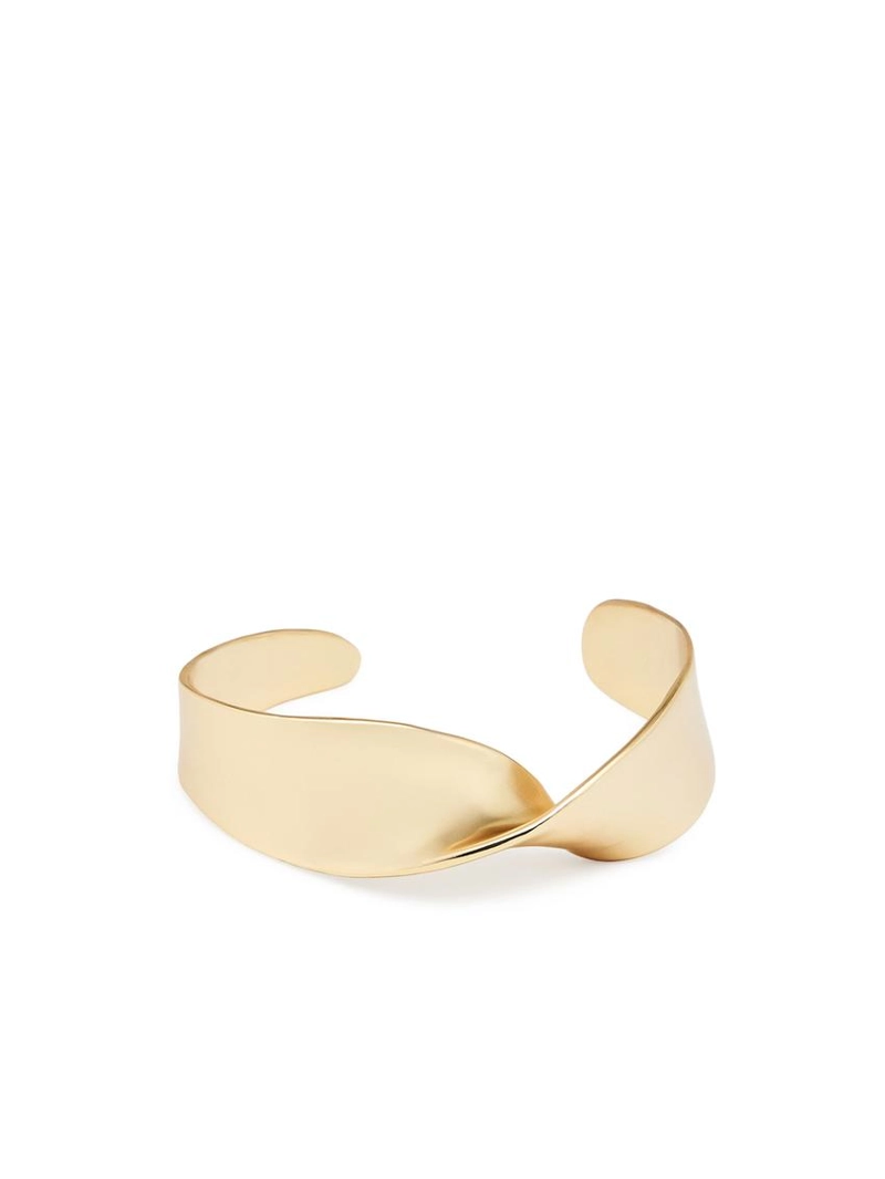 Широкий текстурированный браслет