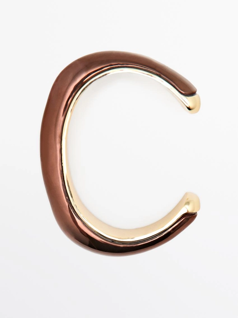 Браслет с эффектом бронзовой патины