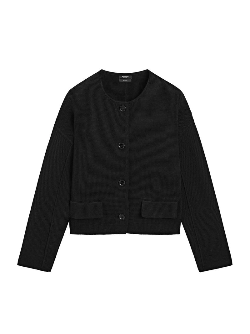 Кардиган из хлопкового трикотажа