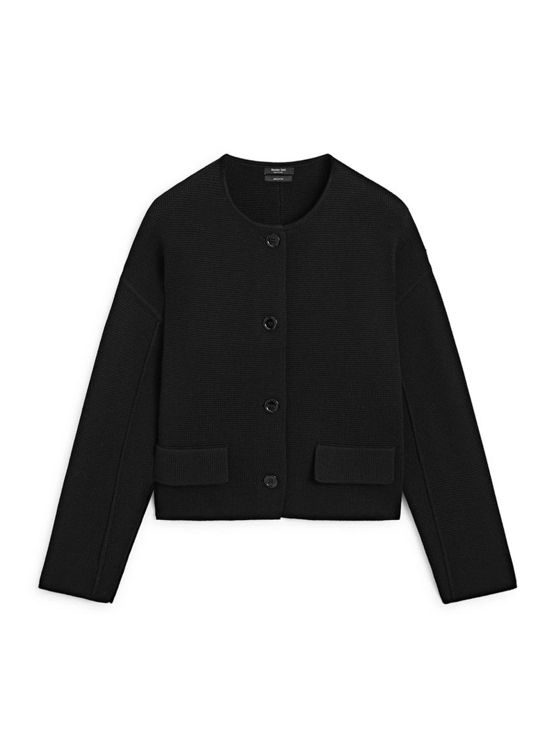 Кардиган из хлопкового трикотажа