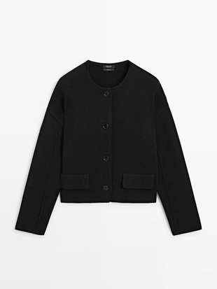 Кардиган из хлопкового трикотажа- Заказать в России